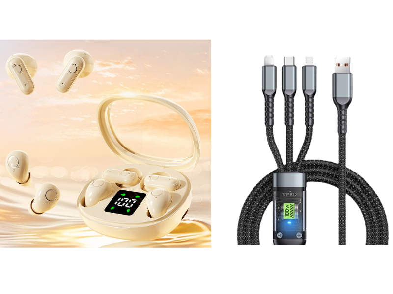 ๐ฅณ2026 HOT SALE๐ฅณ๐50K+ SOLD!๐ง ๐All-Day Comfort, True Wireless Freedom. Dual Earbuds with LED Case โ Grab & Go. ๐๐