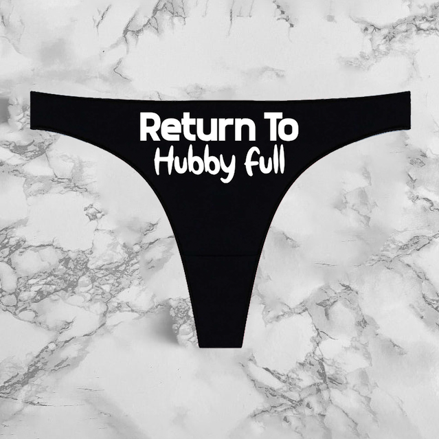 Return To Hubby Full Panties