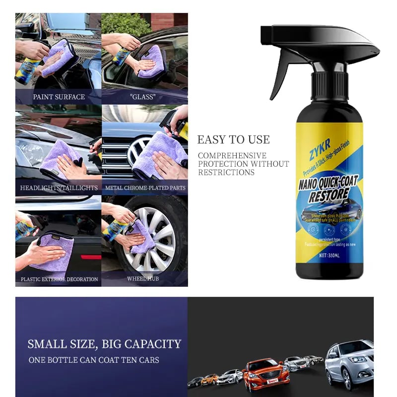 ⏳Time-Limited Special 50% OFF⏰All-Purpose Car Restorer Spray🚗