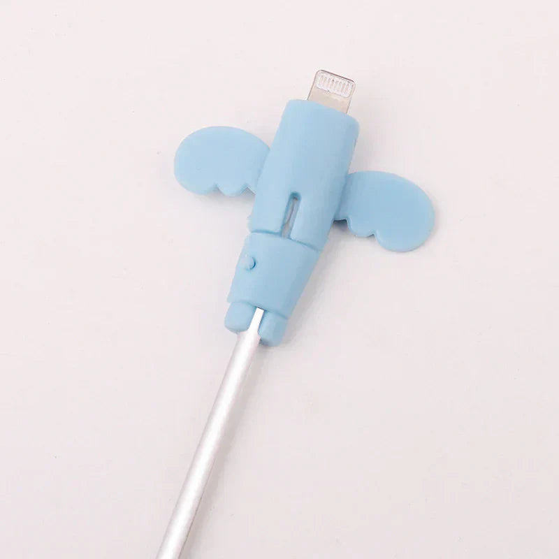 ๐ Little Angel Protective Data Cable Cover to Prevent Breakage