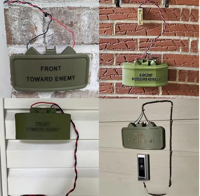 "Landmine" Novelty Doorbell Decoration – Prank Gift for Adults