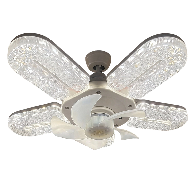 Keeping You Cool And Sparkling ๐ฌ๏ธ๐ก Crystal-Effect LED 5-Blade LED Fan Light