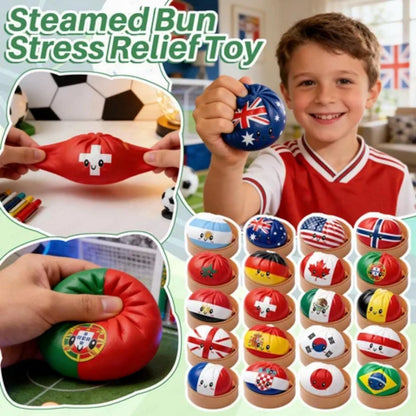 Expressive Dumpling Squishy -Fidget Toy