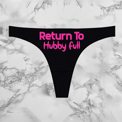 Return To Hubby Full Panties