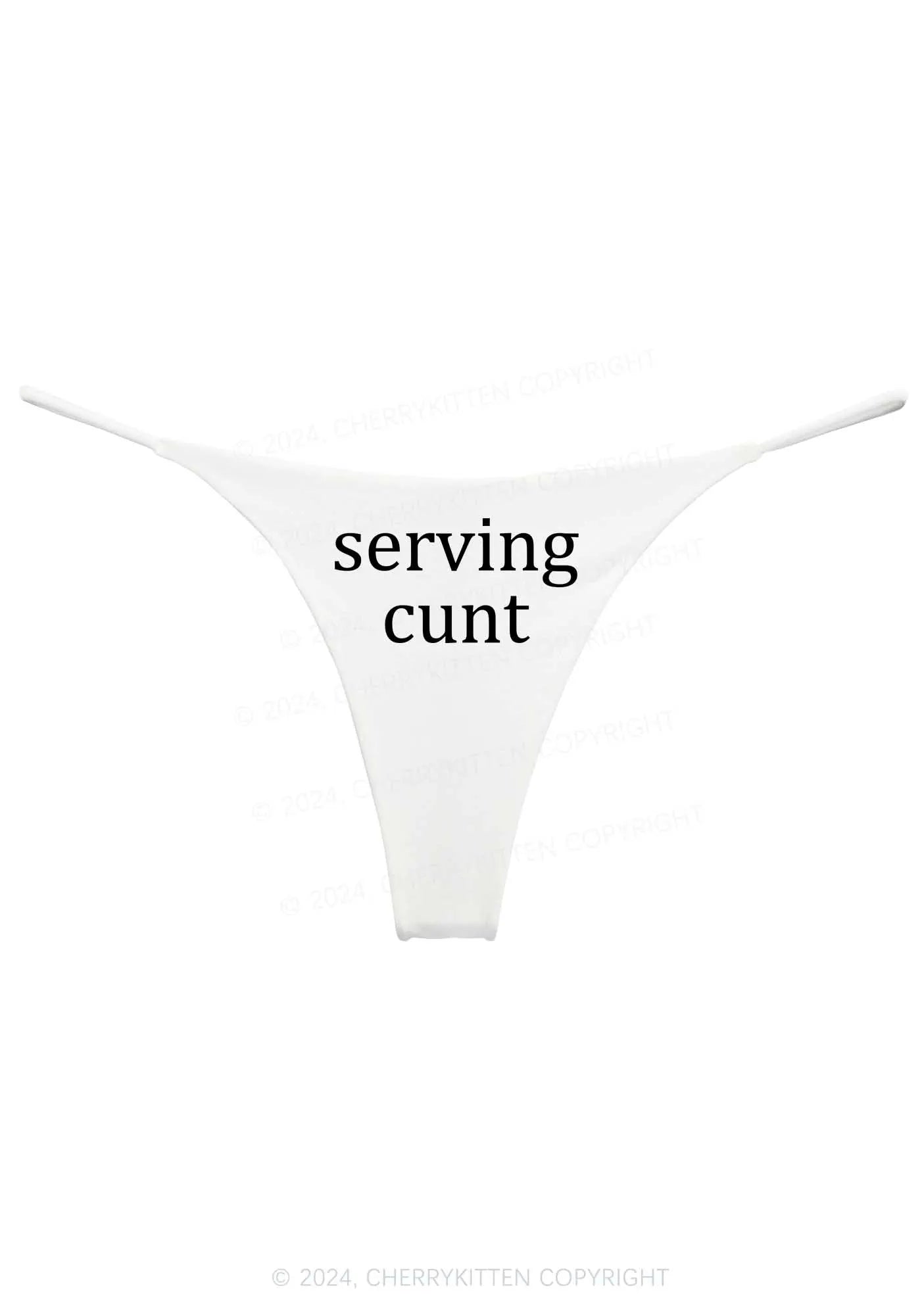 Serving Count Y2K Bikini String Panties