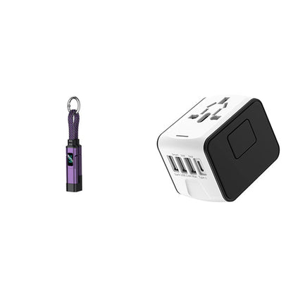 🔥HOT SALE 50% OFF🔥4-in-1 Digital Display Keychain Charging Cable