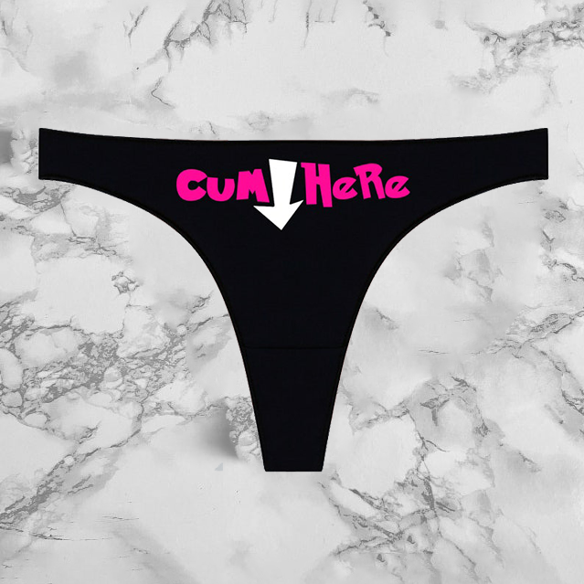 Cum Here Panties