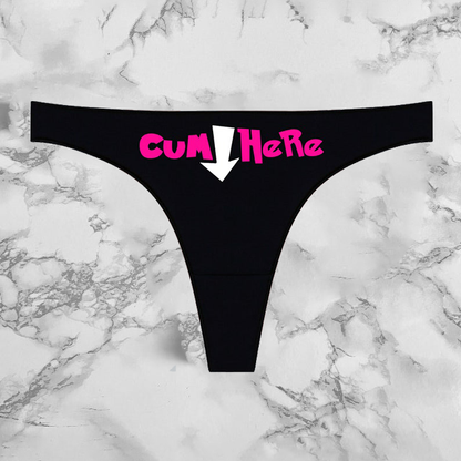 Cum Here Panties