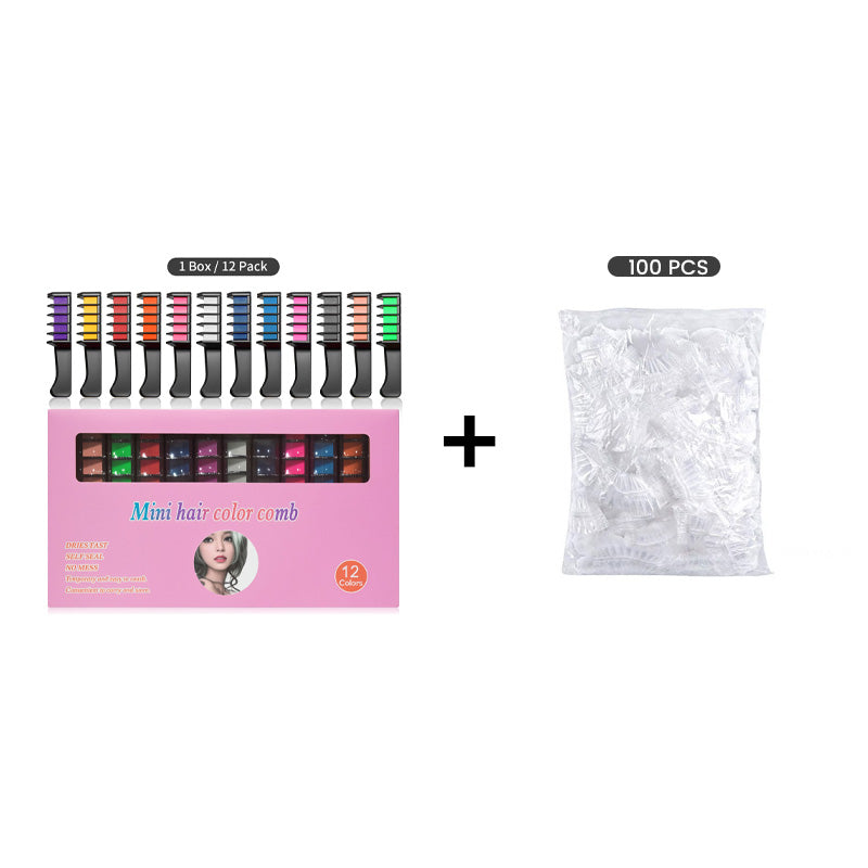🎅Christmas Pre-sale-50% OFF✨Temporary Hair Dye Chalk Comb- Cruelty Free