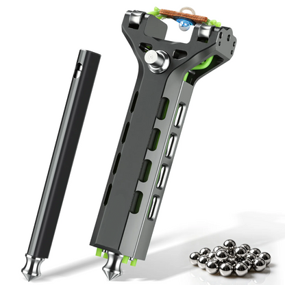 YONTYEQ Aluminum Slingshot Kit with Ammo Tube
