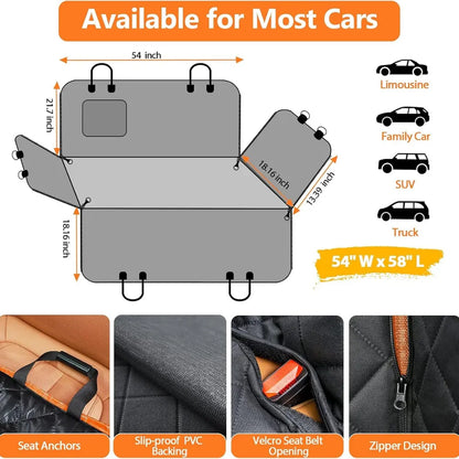 Waterproof Seat Car Cover For Dog