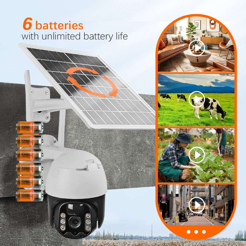 ✈️2026 Hot Sale📦Smart Wireless Solar Surveillance Camera