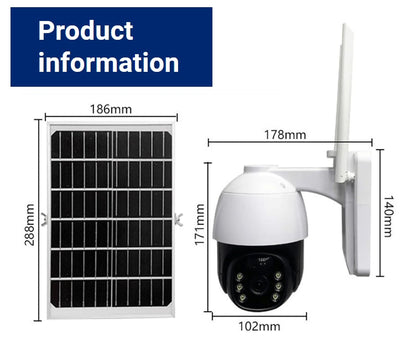 ✈️2026 Hot Sale📦Smart Wireless Solar Surveillance Camera