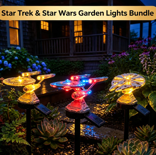 🌌 TODAY ONLY—🔥 Now Only 50% of the Original Price| Sci-Fi Starship Solar Garden Light