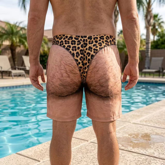 Funny Men Swim Trunks -Birthday Gifts For Husband, Son, Grandson, Brother, Grandpa, Dad, Yourself