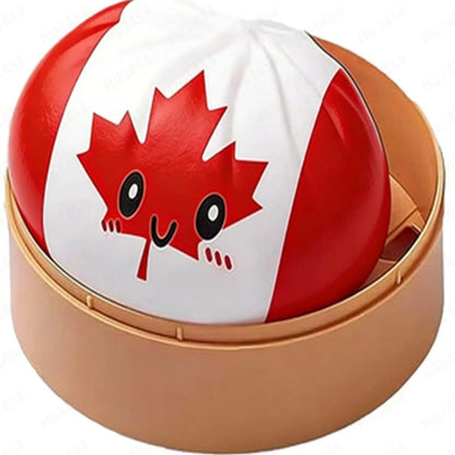 Expressive Dumpling Squishy -Fidget Toy