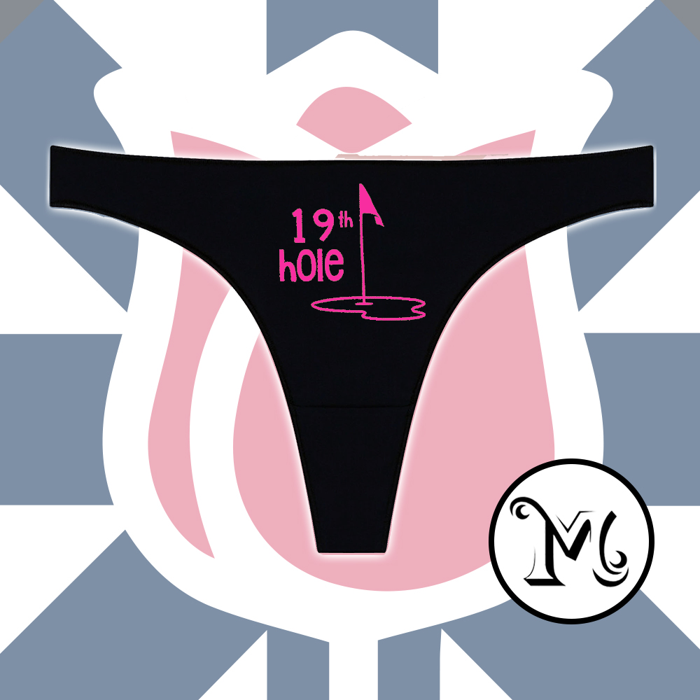 19th Hole Funny Golf Panties