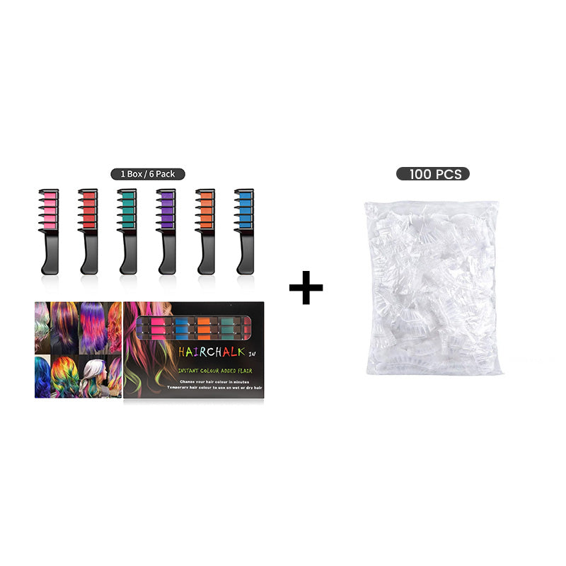 🎅Christmas Pre-sale-50% OFF✨Temporary Hair Dye Chalk Comb- Cruelty Free