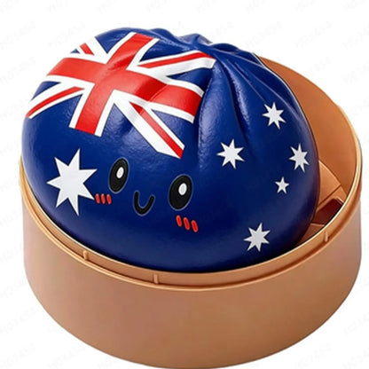 Expressive Dumpling Squishy -Fidget Toy