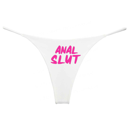 Anal Slut String Panties