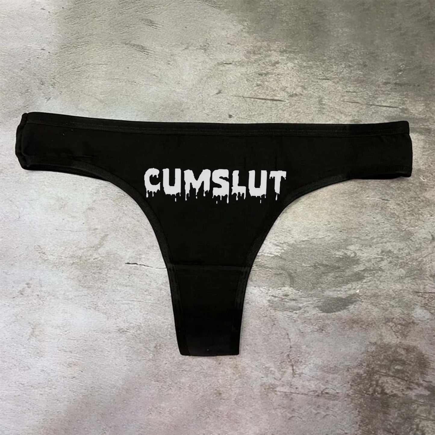 Cumslut Printed Sexy Women's Panties