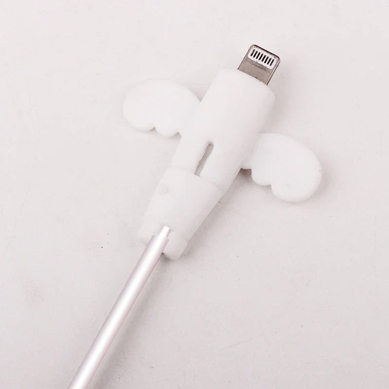 🎉 Little Angel Protective Data Cable Cover to Prevent Breakage