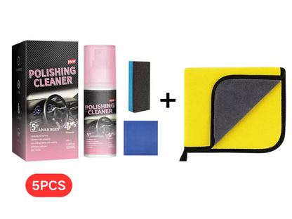 🚗BUY 2 GET 1 FREE !🔥Car Interior Polish Cleaner – Deep Cleaning, Restores Shine & Non-Toxic Formula ✨