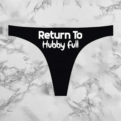 Return To Hubby Full Panties