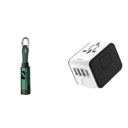 🔥HOT SALE 50% OFF🔥4-in-1 Digital Display Keychain Charging Cable