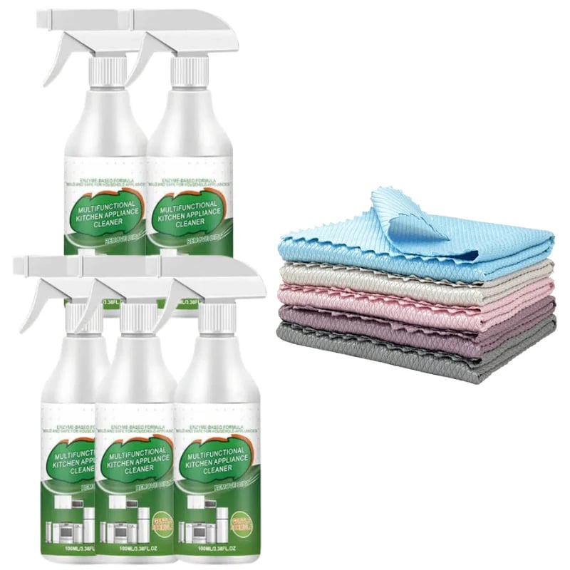 Buy 2 Get 2 Free✨💞50K+ SOLD!🍋 Kitchen Enzyme Cleaner – Powerful Degreasing, Long-Lasting Freshness🧽
