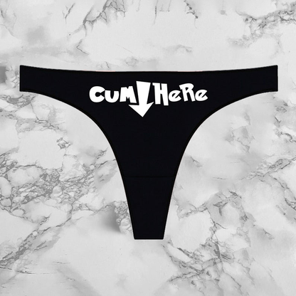 Cum Here Panties
