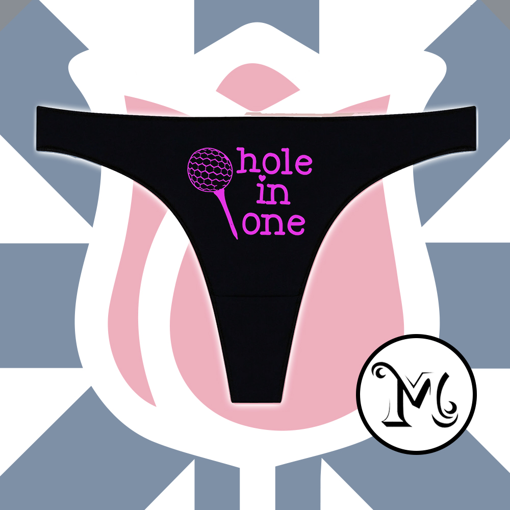 Hole in one Funny golf Panties