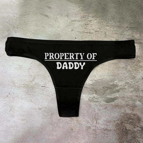 Property Of Daddy Panties