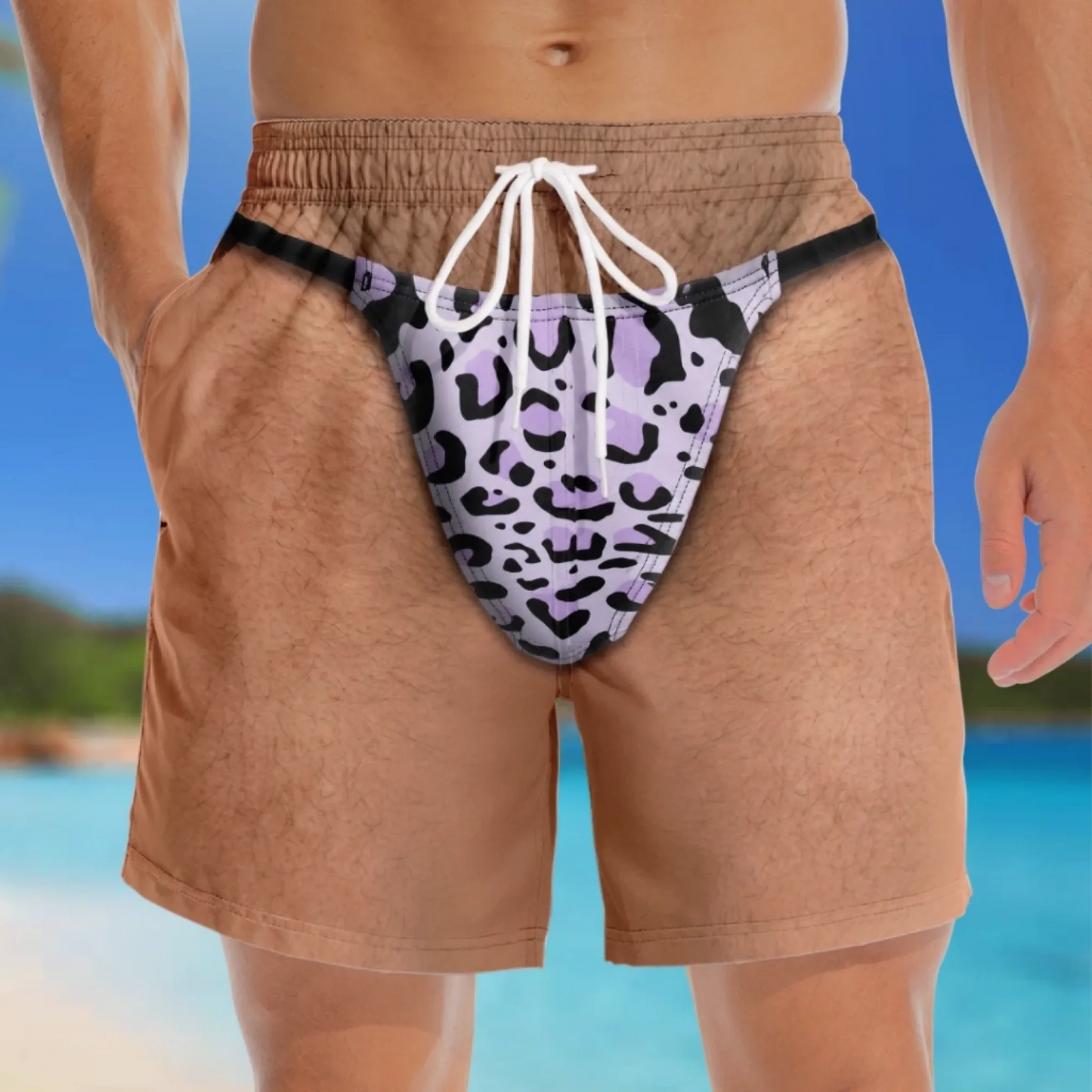 Funny Men Swim Trunks -Birthday Gifts For Husband, Son, Grandson, Brother, Grandpa, Dad, Yourself