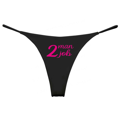 Two Man Job Panties