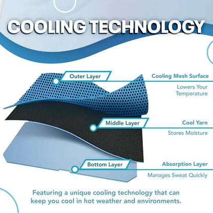 🔥Summer Hot Sale - BUY 1 GET 1 FREE!!⚡50K+ SOLD!❄️Cold Sweat Towel You Can Use Anywhere, Anytime! Reusable Soft Absorbent Cooling Portable