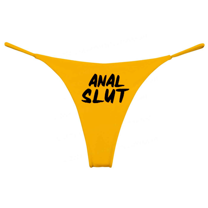 Anal Slut String Panties