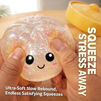 Expressive Dumpling Squishy -Fidget Toy