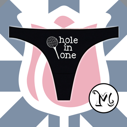 Hole in one Funny golf Panties
