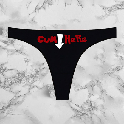 Cum Here Panties