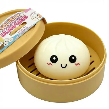 Expressive Dumpling Squishy -Fidget Toy