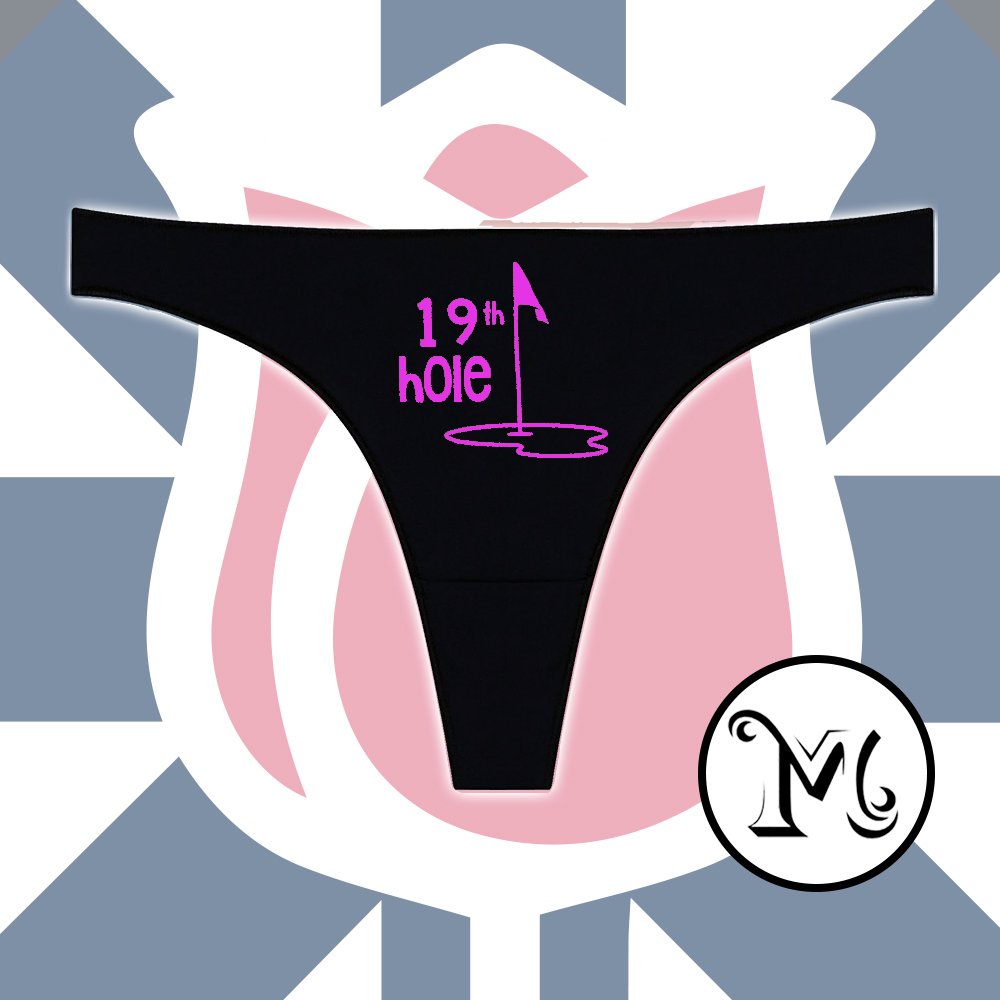 19th Hole Funny Golf Panties