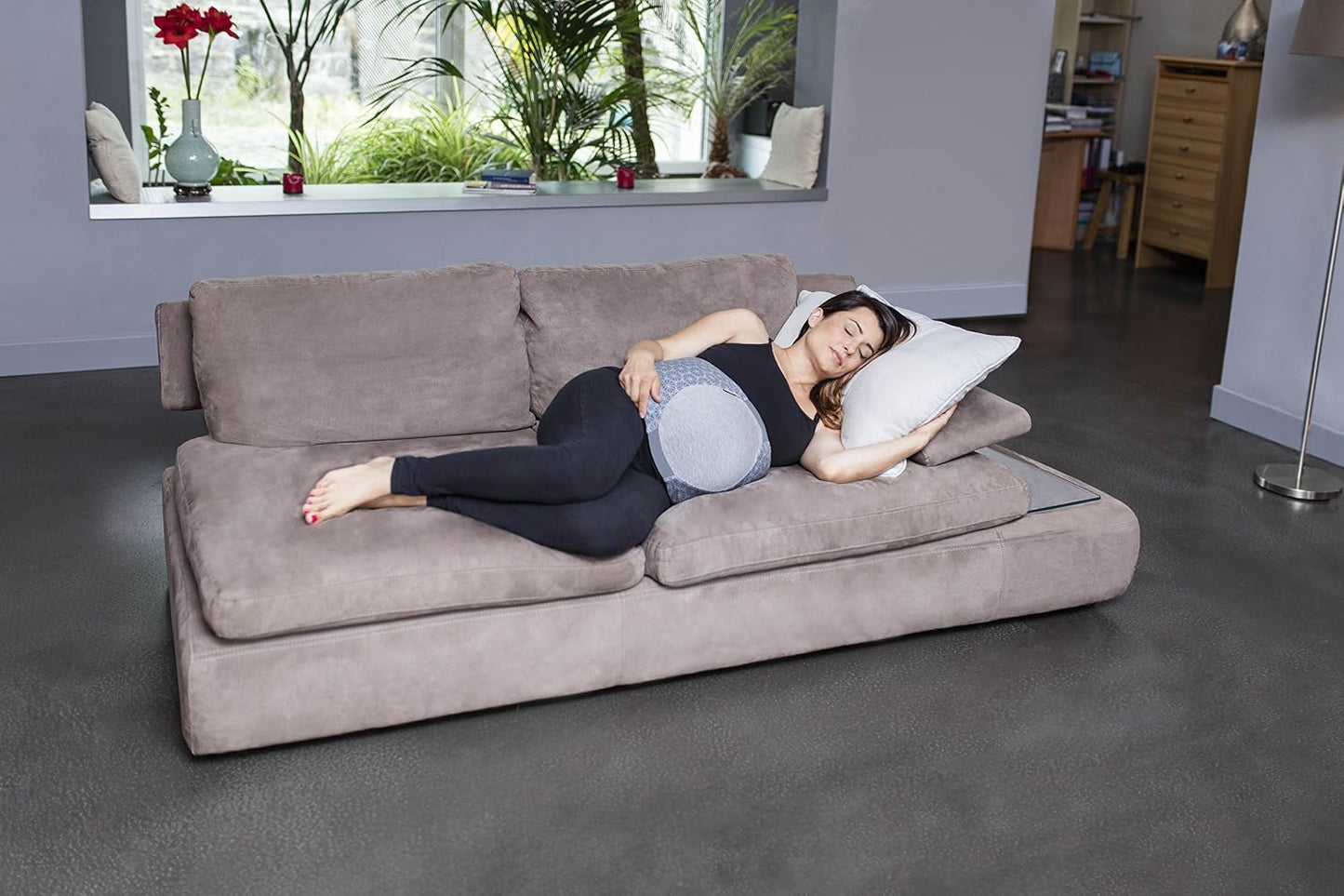 Dream Belt Sleep Aid, Maternity Sleep Support & Wedge for Ultimate Comfort during Pregnancy