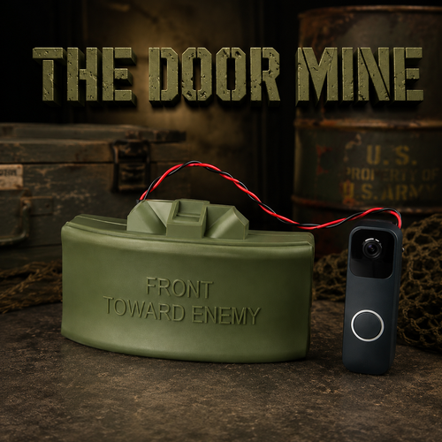 "Landmine" Novelty Doorbell Decoration – Prank Gift for Adults
