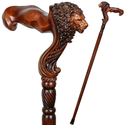 Lion Head – Ergonomic Walking Cane