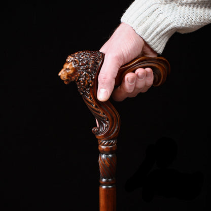 Lion Head – Ergonomic Walking Cane