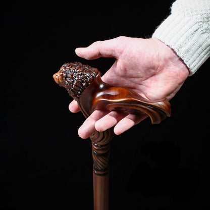 Lion Head – Ergonomic Walking Cane