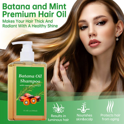 Batana Oil Shampoo with Rosemary Extract
