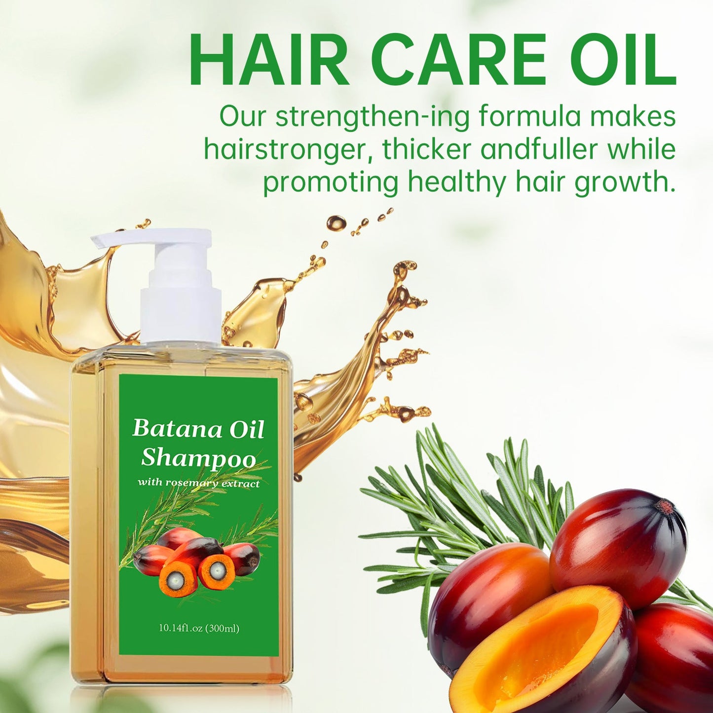 Batana Oil Shampoo with Rosemary Extract