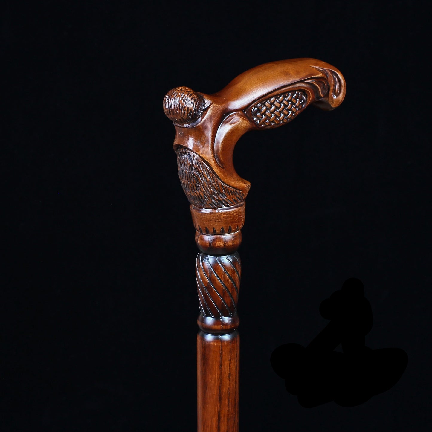 Weaving – Designer Wooden Walking Cane